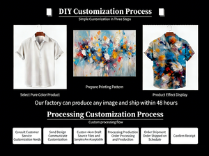 Camisa de Manga Larga Transpirable para Hombre, Color Sólido, Rojo Vino, con Botones, Estilo Casual para Playa, Verano 2026 - Product Image 2