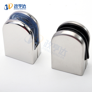 Vendita calda morsetto in vetro regolabile in vetro inossidabile staffa a Clip per ripiano in vetro 12-14MM accessori accessori per bagno - Product Image 6