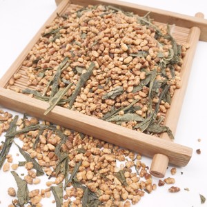 Té <span class=keywords><strong>Verde</strong></span> <span class=keywords><strong>Sencha</strong></span> de Primera Calidad con Arroz Tostado y Frito, Genmaicha Japonés de Hojas Sueltas, Especialidad Saludable - Product Image 2