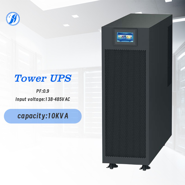 Huayu UT3310 High-Frequency Online UPS 10KVA Tower Type Pure Sine Wave Three-Phase Five-Wire Backup Uninterruptible Power Supply