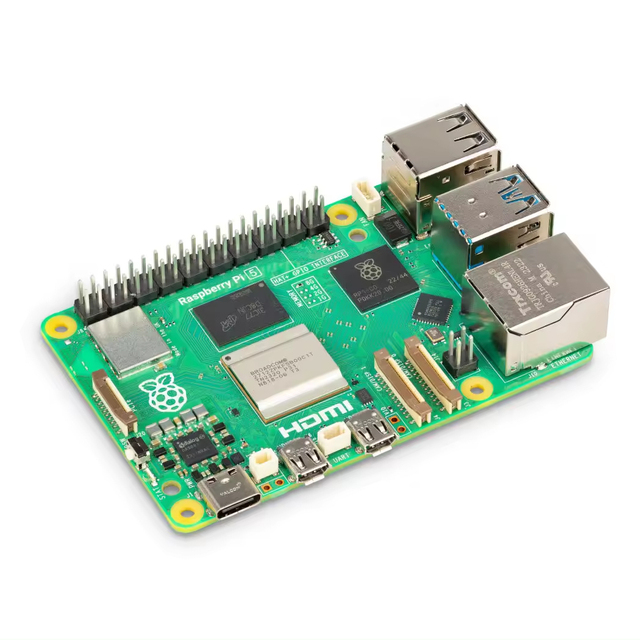Official Original Raspberry Pi 5 Cortex-A76 Linux 4GB 8GB Arm Board Python Programlama PCIe Gigabit Ethernet USB3.0 Developers