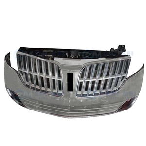 Personnalisation des pièces de 2011 à 2018 pour Lincoln <span class=keywords><strong>MKT</strong></span> Pare-chocs avant Assemblage de phares à LED Accessoires Pare-chocs avant de voiture Plaque - Product Image 5