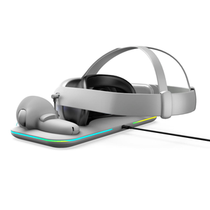 Rgb Từ Sạc Dock Cho Meta Quest 3 3S Nhanh Chóng Không Dây Sạc Trạm Với Cảm Ứng Điểm Điều Khiển Cổng - Product Image 6