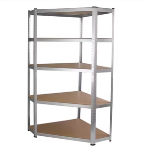 Étagère de rangement sans boulons, installation facile, réglable, 5 niveaux, en acier, personnalisable, étagère d'<span class=keywords><strong>angle</strong></span> pour <span class=keywords><strong>atelier</strong></span> - Product Image 3