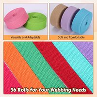 Sangle en coton polyester élastique à chevrons, épaisse et enduite, personnalisée en usine, pour sacs fourre-tout, ceintures, poignées et accessoires d'extérieur