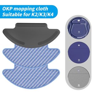 Soporte para Paños de Mopa, Compatible con los Robots Aspiradores <span class=keywords><strong>OKP</strong></span> K2 K3 y Lefant M210 M210S, Repuestos y Accesorios - Product Image 2