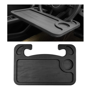 Auto Steering <b>Wheel</b> Desk, Laptop, Tablet Car Travel Table, Food Eating Hook on Steering <b>Wheel</b> Tray - Product Image 1