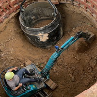 Coffrage mobile intégré à axe vertical, indéformable et résistant à l'usure pour les mines souterraines de charbon/cuivre en béton