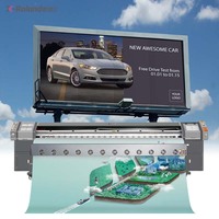 Konica 6ft 8ft 10ft Vinilo Banner Lona Máquina de impresión Gran formato Enrollar lienzo Impresora de inyección de tinta Plotter Precio