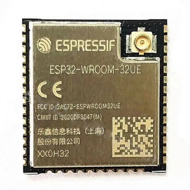ESPRESSIF ESP32-WROOM-32UE (4MB) デュアルコアWi-Fi BLE MCUモジュール (32ビットMCU IPEXアンテナ付き)