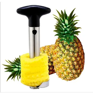 Wholesale Pineapple Corer Slicer Peeler Cutter Stem remover Fruit Core Removal