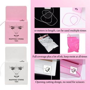 Kit professionnel de traçage des sourcils en plastique imperméable pour microblading, avec crayons et pâte de microblading pour artistes de tatouage PMU - Product Image 2
