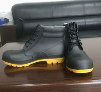 Botas de Lluvia de Seguridad con Punta de Acero para Hombre, Antideslizantes, de PVC, con Garantía de Calidad