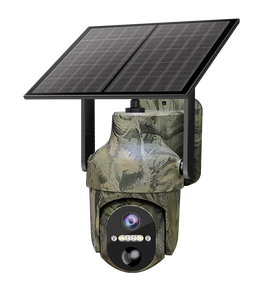 <span class=keywords><strong>Camera</strong></span> săn bắn ngoài trời Tuya PTZ 4G EU Trail 3MP, pin 7800mAh, tấm pin năng lượng mặt trời 6W, tầm nhìn ban đêm màu, cảm biến chuyển động PIR, tích hợp micro - Product Image 1