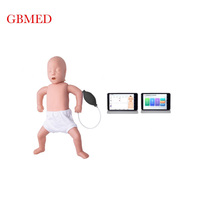 Simulador de RCP para Bebés al por Mayor, Modelo de Reanimación de Plástico con Software para Enseñanza Médica y Escolar