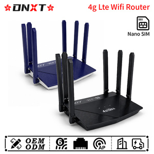 Routeur WiFi 4G DNXT, modem LTE Cat4 2,4 GHz, WiFi 4G WiFi6 300 Mbps, routeur intérieur AP/Station LAN/WAN, routeur CPE, utilisation au bureau - Product Image 1