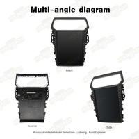 Radio para Auto HOLROADX de 13.8 Pulgadas con Android Auto para Ford Explorer 2010-2019, CarPlay Inalámbrico, Navegación GPS, Pantalla Táctil