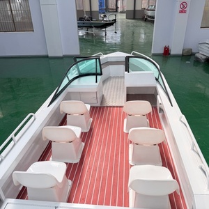 Barche da Pesca in <span class=keywords><strong>Alluminio</strong></span> a 6 Posti con Motore, Gommoni Veloce <span class=keywords><strong>Inaffondabile</strong></span>, Barche Pontone RC per Ricerca e Soccorso, Barche per Feste in Vendita - Product Image 3