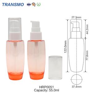 Muestras Gratis de Botellas de Plástico Vacías con Bomba para Loción Espuma, Botella de Spray de 55 ml, Fabricante de Botellas de Plástico para el Cuidado de la Piel - Product Image 1