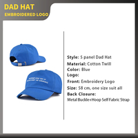 Gorra de Béisbol Clásica Personalizada de 6 Paneles con Logotipo Bordado, Gorras Vintage Desgastadas, Gorras de Estilo Dad Distressed