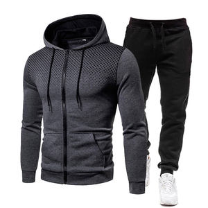 PASUXI <span class=keywords><strong>Tute</strong></span> Sportive da <span class=keywords><strong>Uomo</strong></span> Personalizzate per Primavera Autunno Set di Alta Gamma alla Moda Slim Casual da Palestra e <span class=keywords><strong>Fitness</strong></span> in Raso Traspirante con Stampa - Product Image 4