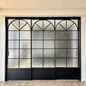 <span class=keywords><strong>Porte</strong></span> pliante double vitrage de <span class=keywords><strong>véranda</strong></span>, norme australienne, finition personnalisée pour cour de villa extérieure - Product Image 1