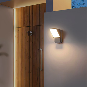 Lámpara de Pared LED Hey Light, Simple y Giratoria, para Dormitorio, Cabecera, Escalera, Balcón, Pasillo, con Sensor Impermeable - Product Image 1