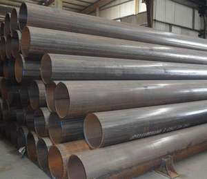 Tuyau en acier soudé ASTM A106 A36 A53 SSAW, tuyau en acier noir doux API 5L, tuyau en acier au carbone soudé en spirale conforme aux normes ASTM - Product Image 6