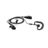Écouteur radio avec micro, interphone bidirectionnel, écouteur en forme de G, casque simple pour Sepura STP8000 STP8030 STP9000 8035 8040