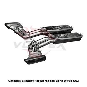 Vortex ท่อไอเสียด้านข้างทำจากสเตนเลสสตีลคาร์บอนสำหรับ Mercedes-Benz W464ปรับแต่ง G63 - Product Image 2