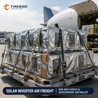 FirebirdContainer, agent de logistique et d'expédition de fret, DDP porte à porte, transport aérien international vers l'Italie