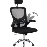 Chaise de bureau ergonomique avec soutien lombaire, simple et durable, pivotante et réglable en hauteur, pour les travailleurs – Vente directe usine