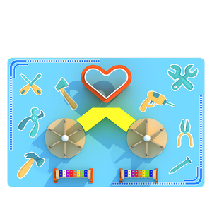 インタラクティブな屋内子供用プレイセンターサンドウォールボード付きサンドプール遊び場アクティビティ - Product Image 2