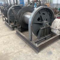 Treuil électrique robuste BJM50 10T 20T 40T avec câble en acier de 20m/15m et guide-câble télécommandé