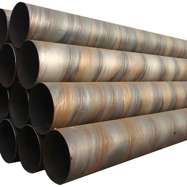 Vendita calda miglior prezzo produttore di tubo Pile EN10219 S275JR-S355J2 spirale tubo d'acciaio 5 acquirenti