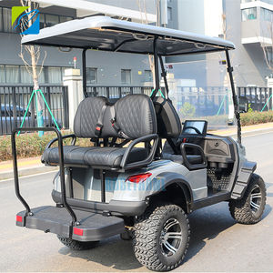 รถกอล์ฟ Robetaa 4 ที่นั่ง แบตเตอรี่ลิเธียม 72V มอเตอร์ AC 5KW สำหรับขาย รถกอล์ฟไฟฟ้าสำหรับคลับคาร์ - Product Image 4