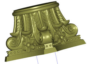 نحت رأس عمود البوليسترين الروماني عالي الجودة - Product Image 4