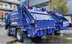 Camión Compactador de Basura Pequeño Shacman de 6 M3 con Carga Trasera, Vehículo para Residuos Comprimidos, Camiones de Basura Económicos en Venta - Product Image 5