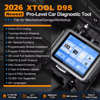 Herramienta de Diagnóstico y Programación de Automóviles XTOOL D9S para la UE, Programador de Llaves Inmovilizador de Vehículos para BMW con Codificación ECU
