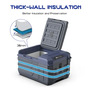 <span class=keywords><strong>Alpicool</strong></span> NL15 <span class=keywords><strong>Glacière</strong></span> à Boissons Personnalisée pour Voiture Glacières Portatives de Camping Refroidisseurs Électriques 12v Compresseur de Réfrigération Congélateurs de Voiture - Product Image 2