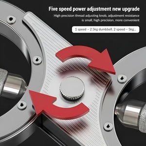 Ejercitador de Antebrazo Ajustable de Acero, Multifuncional para Uso Doméstico, Entrenador de Fuerza para Brazos - Product Image 4
