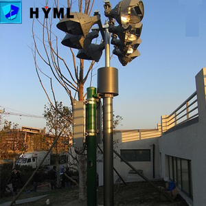Vertical Telescopic Lighting Mast for Golf <strong>Courses</strong> with Powder-Coated Aluminum Alloy Surface 15M Height Portable Outdoor Use - Product Image 2