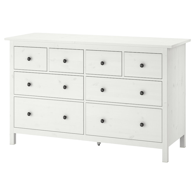 White Oak Wood Bedroom Furniture 6 Geometric Fretwork Drawers for Home Hotel Farmhouse Style Chest Drawers for Living Room Use