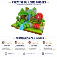 Cubes de construction magnétiques en plastique éducatifs, conçus pour l'apprentissage précoce et le divertissement, certifiés CPC 3+ ans, vente en gros, vente au détail, dropshipping