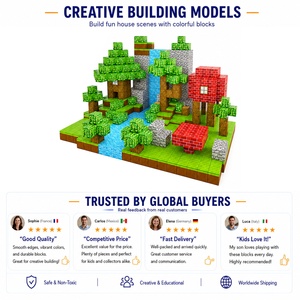 Cubos de Construcción Magnéticos de Plástico Educativos Diseñados para el Aprendizaje Temprano, Divertidos, Certificados por CPC, 3+ Años, Venta al por Mayor, Venta al por Menor, Dropshipping - Product Image 3