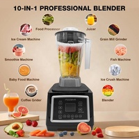 Haute puissance NSF ABS cuisine Restaurant alimentaire presse-agrumes Smoothie Machine 1.5L 2L 1500W 2200W mélangeur Commercial robuste