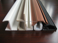 Perfil en U de PVC UPVC, Perfil de Plástico en Forma de U para Puertas, Diseño Moderno, Duradero y Ecológico