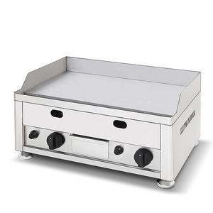 Nhà Hàng Chuyên Nghiệp Thương Mại Thiết Bị Nhà Bếp Counter Top Nửa Gân Nửa Mịn Gas Hot Tấm Vỉ Nướng - Product Image 6