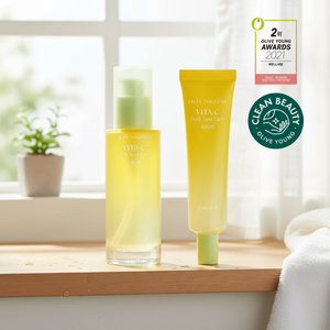 For <b>Goodal</b> Green Tangerine <b>Vita</b> <b>C</b> Skin Care <b>Serum</b> 50ml with Extra 31ml High Quality Dark Spot Care Set - Product Image 3