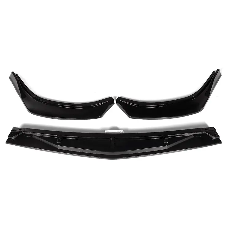 Front Bumper Lip Spoiler Side Splitter Chin Diffuser Body Kit Protector Guards For Hyundai Sonata 2020 2021 Car Accessories